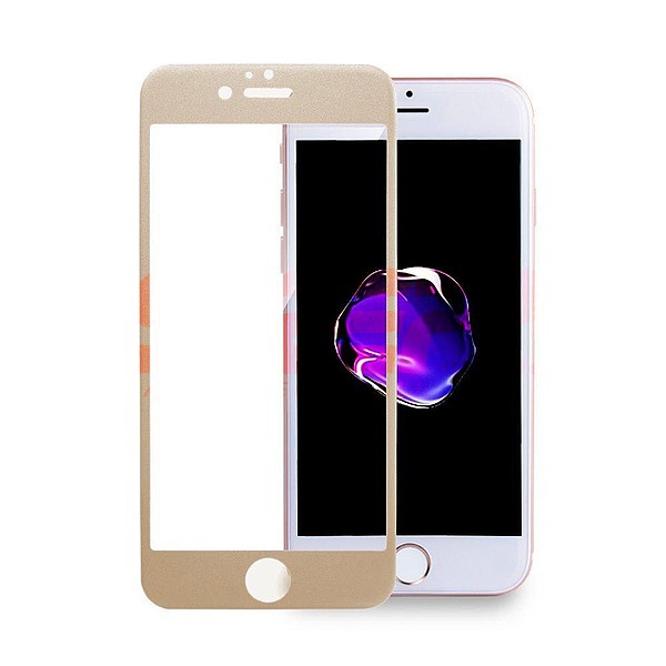 Geam protectie display sticla 4D LG K8 2017 GOLD