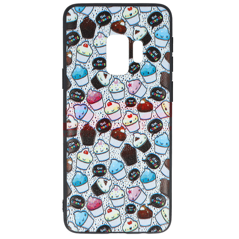 Toc TPU+PC UV Print 3D Samsung Galaxy S9 Cupcakes