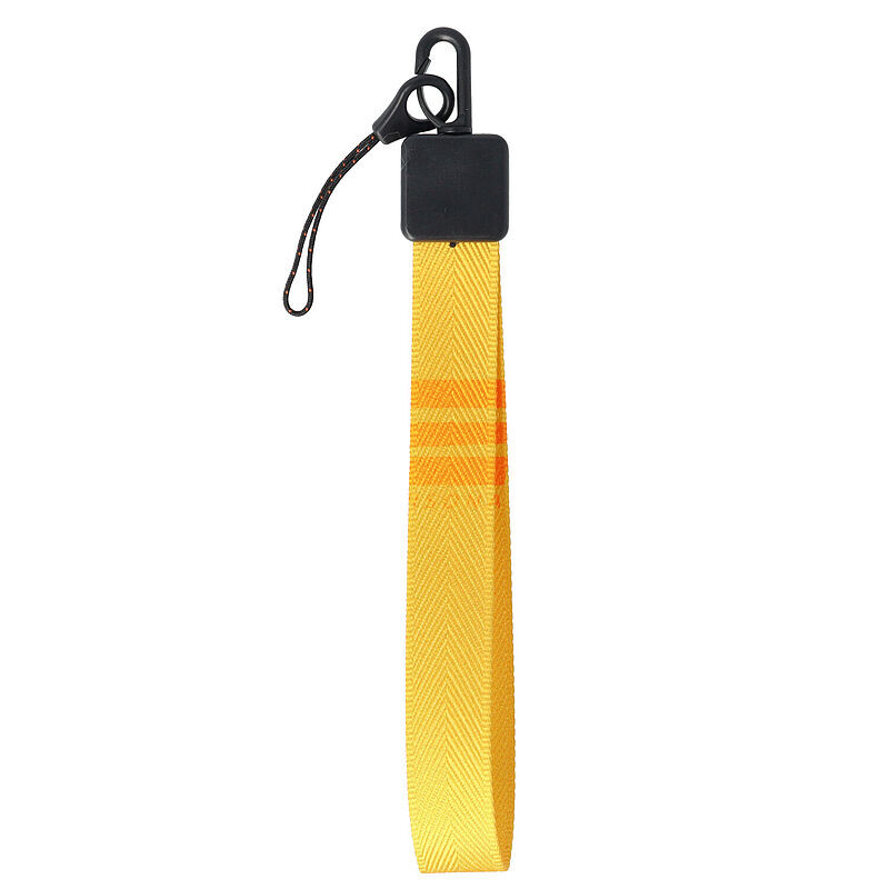 Accesoriu tip bratara textil pentru husa telefon mobil YELLOW