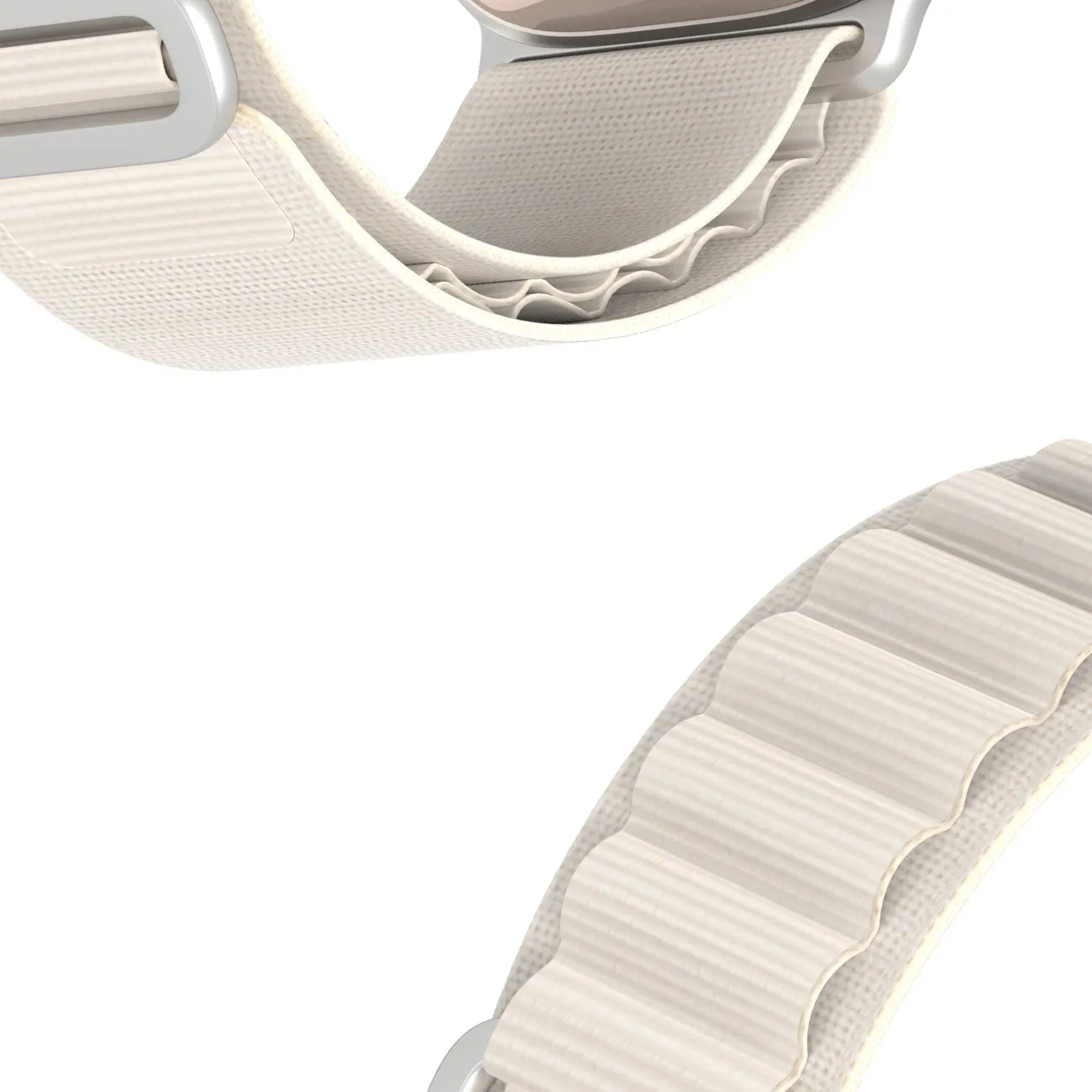 Curea Dux Ducis pentru Apple Watch 42 / 44 / 45 / 49 mm, albă