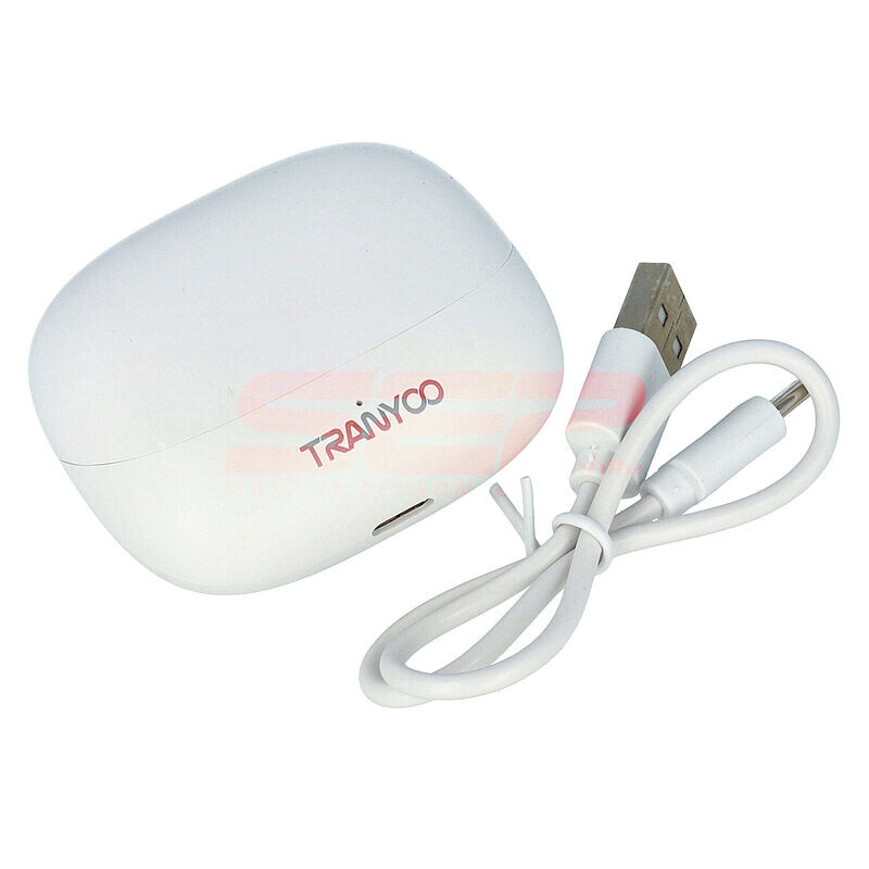 Casti audio stereo Wireless TRANYOO T-M26 White