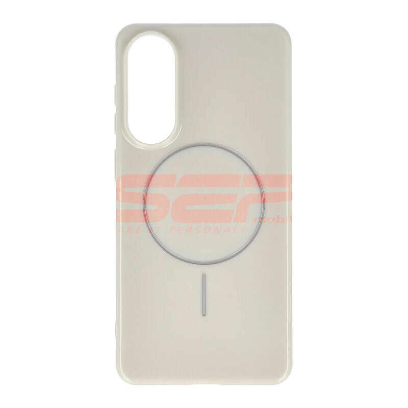 Toc Soft Silicone Magsafe Samsung Galaxy S25 Edge White