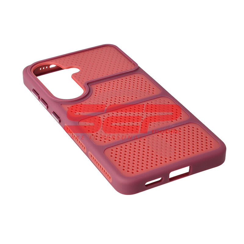Toc TPU+PC Air Grid Samsung Galaxy S24 Ultra Burgundy