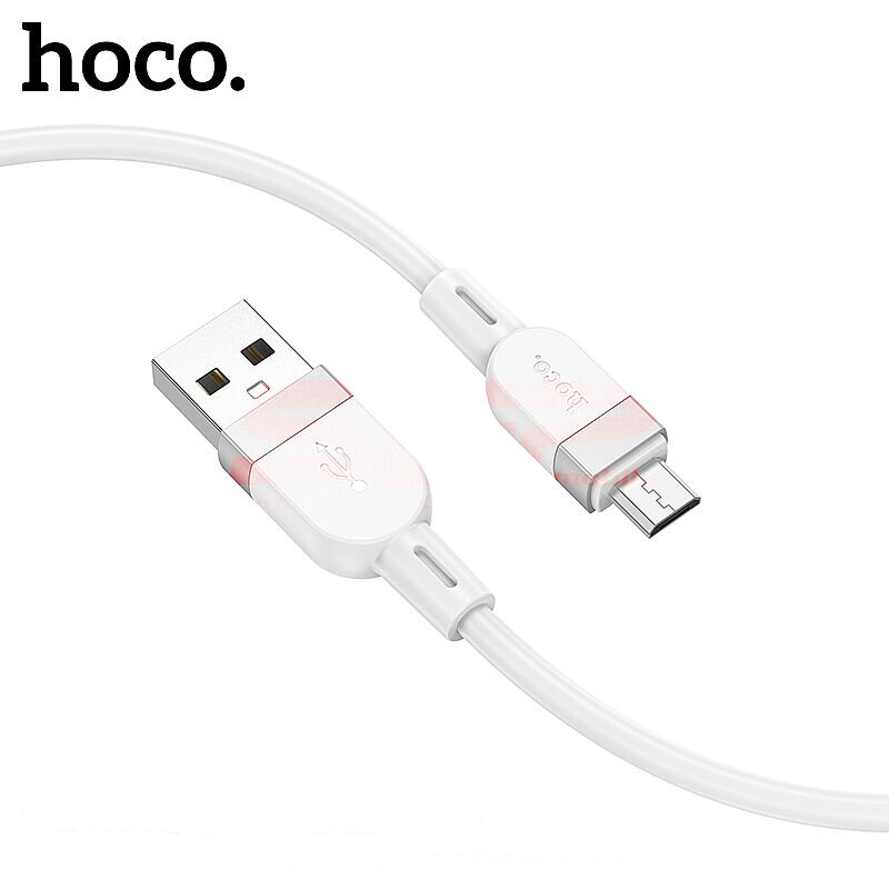 Cablu date soft silicone USB - Micro-USB 2.4A Hoco X109