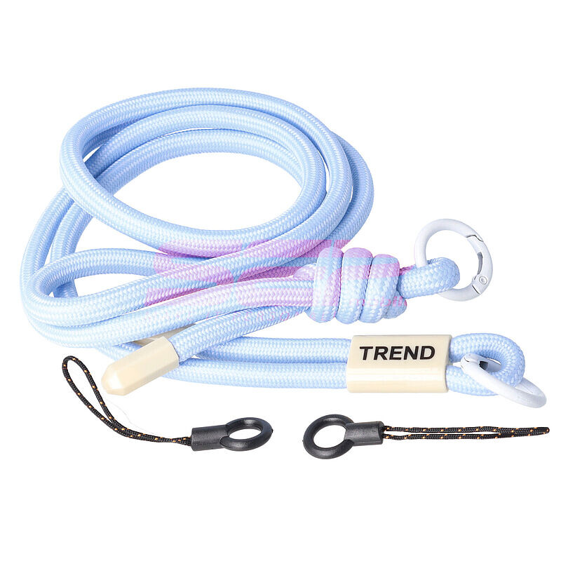 Snur textil dublu telefon mobil BLUE