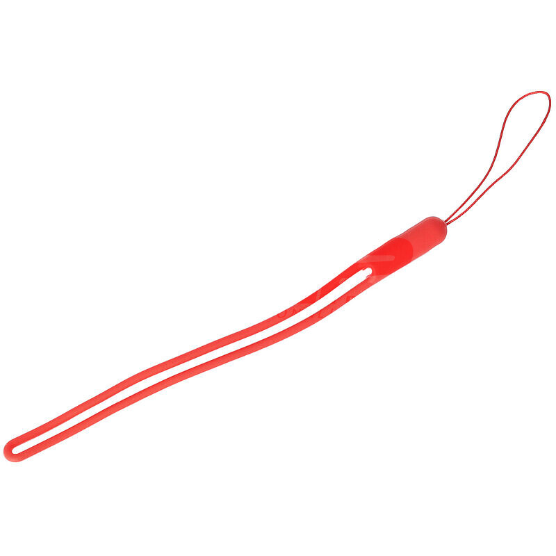Accesoriu tip bratara din silicon pentru husa telefon mobil RED
